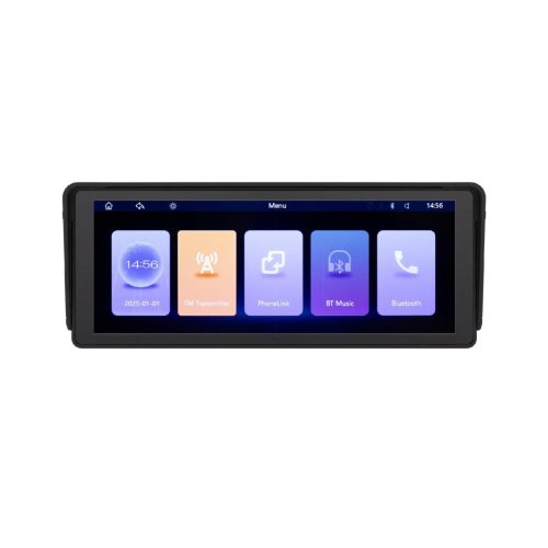 SAL CARPLAY10 multimédia központ, 10” IPS LCD érintőképernyő, CarPlay, Android Auto, USB/microSD csatlakozás, Bluetooth, WiFi, beépített hangszóró, FM modulátor, tolatókamera bemenet