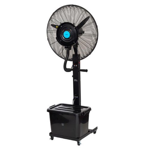 HOME CMF65 párásító ventilátor, 260 W, 64 cm-es lapátátmérő, 3 fokozat, 41 literes víztartály, oszcillálás
