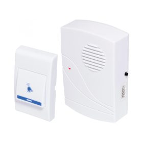 Home DB 0650DC vezeték nélküli csengő, 60 m hatótáv, 32 dallam, LED fényjelzés, elemes tápellátás   Home DB 0650DC vezeték nélküli csengő, 60 m hatótáv, 32 dallam, LED fényjelzés, elemes tápellátás