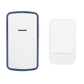   HOME DBK1002AC vezeték nélküli csengő, 100m hatótáv, 38 dallam, fényjelzés, IP68, szabályozható hangerő, fényjelzés