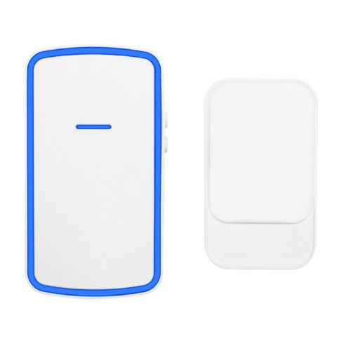 HOME DBK1002AC vezeték nélküli csengő, 100m hatótáv, 38 dallam, fényjelzés, IP68, szabályozható hangerő, fényjelzés