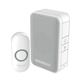   Honeywell Home DC311N vezeték nélküli csengő, 150m hatótávolság, 4 dallam, IP55 védett nyomógomb, elemes tápellátás