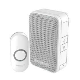   Honeywell Home DC311NP2 vezeték nélküli csengő, 150m hatótávolság, 4 dallam, IP55 védett nyomógomb, 230V tápellátás