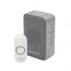 Honeywell Home DC313NG vezeték nélküli csengő, max. 150 m hatótáv, 6 dallam, LED jelzőfény, elemes tápellátás