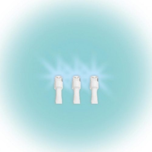 Home DLF 400/WH LED-es fényfüggöny, 2x2 m / 400 db hidegfehér LED, állófényű, fehér vezeték, sorolható, kül- és beltéri kivitel