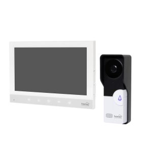   HOME DPV260 7 colos videó-kaputelefon szett, éjszakai kameramóddal, 30 féle csengetési dallammal, kitekintő funkcióval, érintőgombokkal