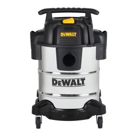 DeWALT DXV25S száraz-nedves porszívó, rozsdamentes váz, 25 liter, 15 Kpa, 37,8 l/s, 8 tartozék, 1050 W   DeWALT DXV25S száraz-nedves porszívó, rozsdamentes váz, 25 liter, 15 Kpa, 37,8 l/s, 8 tartozék, 1050 W