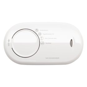 FireAngel FA3820-HUR szén-monoxid vészjelző, beépített, nem cserélhető lítium elem, 10 év várható üzemidő, fehér   FireAngel FA3820-HUR szén-monoxid vészjelző, beépített, nem cserélhető lítium elem, 10 év várható üzemidő, fehér