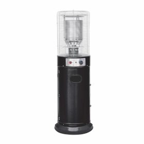   HOME FG135 hordozható gáz teraszfűtő, max. 12 kW, kerekes, rozsdamentes égőfej, elektromos gyújtás