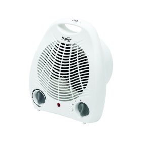   Home FK 1 hordozható elektromos ventilátoros fűtőtest, 1000W/2000W, fehér