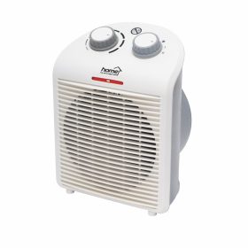   HOME FK1G ventilátoros fűtőtest, max. 2000 W, termosztát, 2 fokozat, 3 funkció, fehér/szürke színű