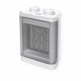   HOME FK50 kerámia fűtőtest, max. 1500 W, 2 fokozat, termosztát, 3 üzemmód, PTC fűtőelem