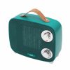 HOME FK58G hordozható PTC kerámia fűtőtest, max. 1500 W, termosztát, 2 fokozat, 3 üzemmód, zöld színű