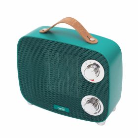   HOME FK58G hordozható PTC kerámia fűtőtest, max. 1500 W, termosztát, 2 fokozat, 3 üzemmód, zöld színű
