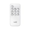 Home FKF26201 fürdőszobai ventilátoros fűtőtest, 2000 W, 2 fokozat, PTC fűtőelem, távirányító, LED kijelző, IPX2