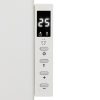 HOME FKIR450 hordozható/fali infrasugárzó fűtőtest, 450 W, Wifi, digitális termosztát, gyerekzár, LED kijelző, távirányító