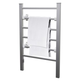 Home FTW 2 álló vagy falra szerelhető fűtött elektromos törölközőszárító, 100W, IPX1 védelem   Home FTW 2 álló vagy falra szerelhető fűtött elektromos törölközőszárító, 100W, IPX1 védelem