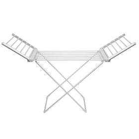 Home FTW11 Fűtött, elektromos ruhaszárító, 230 W, alumínium, összecsukható, 50 °C állandó hőmérséklet, vízálló kapcsoló, IPX2   Home FTW11 Fűtött, elektromos ruhaszárító, 230 W, alumínium, összecsukható, 50 °C állandó hőmérséklet, vízálló kapcsoló, IPX2