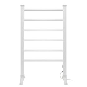 Home FTW22 Fűtött, elektromos ruhaszárító, 90 W, alumínium, szabadon álló kivitel, 50 °C állandó hőmérséklet, vízálló kapcsoló, IPX2   Home FTW22 Fűtött, elektromos ruhaszárító, 90 W, alumínium, szabadon álló kivitel, 50 °C állandó hőmérséklet, vízálló kapcsoló, IPX2