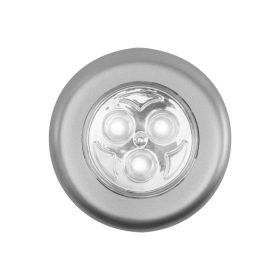 Home GL 03 bútorvilágítás, 3 LED, hidegfehér, nyomógombos, öntapadós felület   Home GL 03 bútorvilágítás, 3 LED, hidegfehér, nyomógombos, öntapadós felület