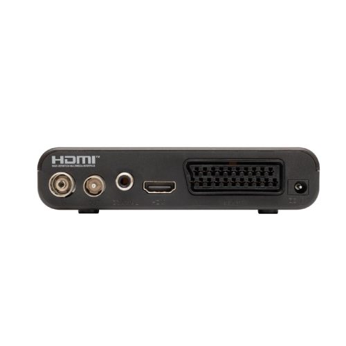 HOME HD2T2C combo DVB-T/T2/C set-top box, DVB-T/T2, DVB-C, magyar nyelvű, USB csatlakozó, 1920x1080p, HDMI/SCART/COAX kimenet