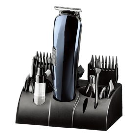 Home HG HS 12 haj- és testszőrnyíró készlet, vezetékes és vezeték nélküli használat, 5 cserélhető fej, 7 műanyag fésű, Li-ion akkumulátor   Home HG HS 12 haj- és testszőrnyíró készlet, vezetékes és vezeték nélküli használat, 5 cserélhető fej, 7 műanyag fésű, Li-ion akkumulátor