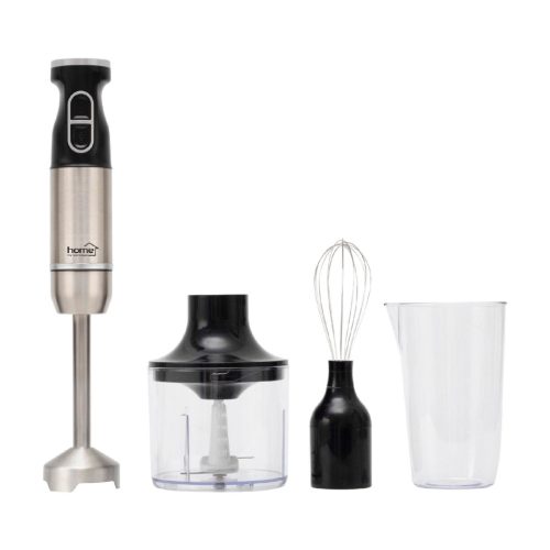 Home HGBMS65 botmixer szett, 1000W, 15 fokozatban állítható sebesség, tálas aprító űrtartalma 500 ml, mérőpohár űrtartalma 650 ml