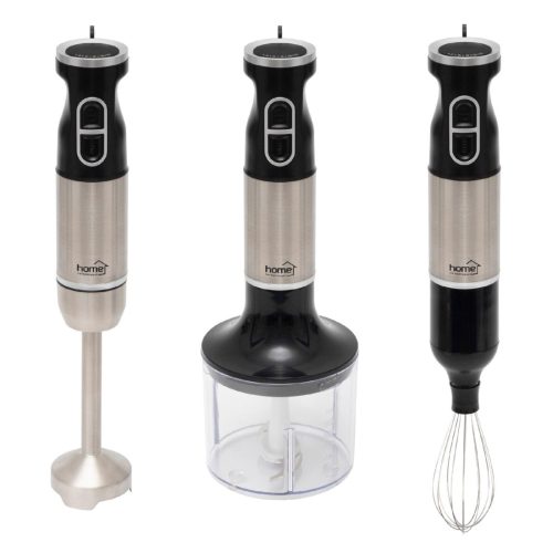Home HGBMS65 botmixer szett, 1000W, 15 fokozatban állítható sebesség, tálas aprító űrtartalma 500 ml, mérőpohár űrtartalma 650 ml