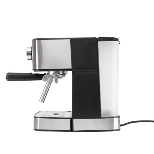 HOME HGPR15 presszókávé főző, 15bar, inox, tejhabosítás, elektronikus vezérlés, automatikus kikapcsolás