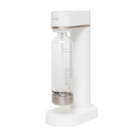   Home HGSZG1000 szódagép, fehér/inox, 2300 g, 14 x 41.5 x 25 cm