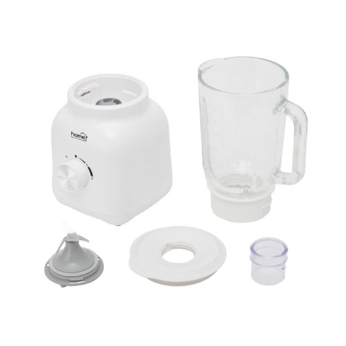 HOME HGTB15 turmixgép, 1,5L-es üvegtartály, 800 W, 2 fokozat