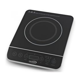   HAUSER IC-2014 indukciós főzőlap, 2000 W, üvegkerámia, LCD kijelző, max. 240 °C, időzítő, gyerekzár, fekete színű