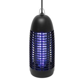   HOME IK260L elektromos beltéri rovarcsapda, 50 m2-es hatókörzet, 4 W LED, UV-A fény, rovargyűjtő tálca, hálózati tápellátás