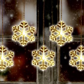 Home KAF 8/F LED-es hókristály fényfüggöny, 0,9 m / 8 db melegfehér LED akril hókristályban, átlátszó vezeték, hálózati adapter, kül- és beltéri kivitel   Home KAF 8/F LED-es hókristály fényfüggöny, 0,9 m / 8 db melegfehér LED akril hókristályban, átlátszó vezeték, hálózati adapter, kül- és beltéri kivitel