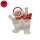 Home KID 322 LED-es ablakdísz, 1 db LED, öntapadós, hóember, színváltó