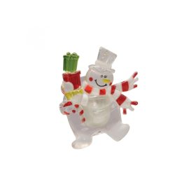 Home KID 324 LED-es ablakdísz, hóember, beltéri kivitel, 1db színváltó LED   Home KID 324 LED-es ablakdísz, hóember, beltéri kivitel, 1db színváltó LED