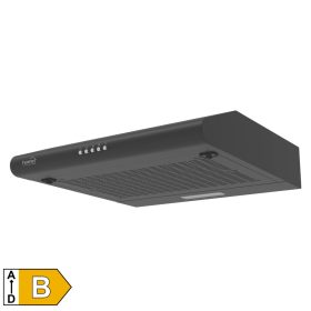 Home KPE 5019B konyhai páraelszívó STORM, három sebességfokozat, légszállítás: 190 m3/h, 38 W, 50 cm, fekete   Home KPE 5019B konyhai páraelszívó STORM, három sebességfokozat, légszállítás: 190 m3/h, 38 W, 50 cm, fekete