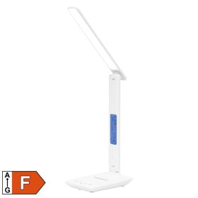 Home LA 10 Q asztali lámpa vezeték nélküli töltővel, 600 lm, 6 W, 5 fokozat, vezeték nélküli Qi töltő (max. 10 W)   Home LA 10 Q asztali lámpa vezeték nélküli töltővel, 600 lm, 6 W, 5 fokozat, vezeték nélküli Qi töltő (max. 10 W)