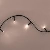 Home LED248WW LED fényfüzér, 240db melegfehér LED, 23,9m hosszúságú, 8 program időzítővel, zöld vezeték, adapteres tápellátás, kül- és beltéri kivitel