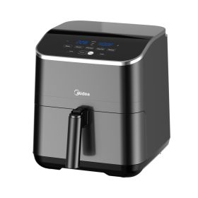 MIDEA MAD55005APKH Air Fryer, forrólevegős fritőz, 4.6 l kosár, 5.7 l üst, 1500 W, 60 p időzítő, 200 °C hőmérséklet, lecsatolható sütőkosár   MIDEA MAD55005APKH Air Fryer, forrólevegős fritőz, 4.6 l kosár, 5.7 l üst, 1500 W, 60 p időzítő, 200 °C hőmérséklet, lecsatolható sütőkosár