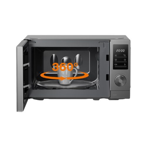 Gorenje MO20A3T4 mikrohullámú sütő, 700 W, 20 liter, 5 fokozat, LED kijelző, 11 program, öntisztítás