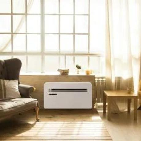 HOME MONOBLOCK12 monoblokkos hűtő-fűtő klíma, 3,5 kW, 4 üzemmód, PTC kiegészítő fűtés, wifi, távirányító, LED kijelző