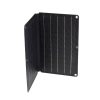 HOME MSC10W hordozható napelemes USB töltő, összecsukható, 10Watt, 2xUSB, LED töltésjelző, felakasztható, tartozék karabinerekkel