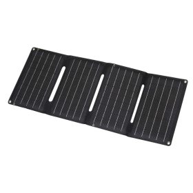   HOME MSC20W hordozható napelemes USB töltő, összecsukható, 20Watt, USB-A + USB-C + DC kimenet, PD gyorstöltés, LED töltésjelző, felakasztható, tartozék karabinerekkel