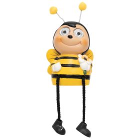 Home MX644 napelemes kerti lámpa, méhecske forma, 2 db hidegfehér LED, políresin, 40 mAh akkumulátor (NiMH), kültéri, beltéri   Home MX644 napelemes kerti lámpa, méhecske forma, 2 db hidegfehér LED, políresin, 40 mAh akkumulátor (NiMH), kültéri, beltéri