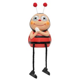 Home MX645 napelemes kerti lámpa, katica forma, 2 db hidegfehér LED, políresin, 40 mAh akkumulátor (NiMH), kültéri, beltéri   Home MX645 napelemes kerti lámpa, katica forma, 2 db hidegfehér LED, políresin, 40 mAh akkumulátor (NiMH), kültéri, beltéri