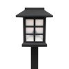 Home MX716 napelemes kerti lámpa, 12db-os display, műanyag, 1 db hidegfehér LED, kültéri, beltéri