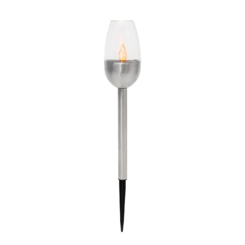 Home MX816 napelemes kerti lámpa, 12db-os display, műanyag, 1 db melegfehér LED, kültéri, beltéri