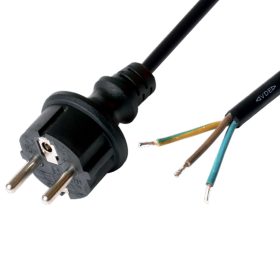 Home N 8-5/1,5 hálózati csatlakozókábel, 5 m, H05RR-F3G1,5mm2 gumikábellel,  IP44 csatlakozódugó, védőérintkezős, max.3680W, fekete   Home N 8-5/1,5 hálózati csatlakozókábel, 5 m, H05RR-F3G1,5mm2 gumikábellel,  IP44 csatlakozódugó, védőérintkezős, max.3680W, fekete