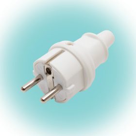 Home NGD 03 földelt dugvilla egyenes kábelvezetéssel, kül- és beltéren is használható, max. 3680 W, fehér   Home NGD 03 földelt dugvilla egyenes kábelvezetéssel, kül- és beltéren is használható, max. 3680 W, fehér